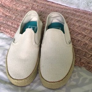 Vans white espedellas